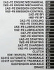 2003 Toyota Camry Solara Repair Manual Volume 2 Table of Contents 1