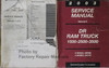 2003 Dodge Ram Truck Service Manual Volume 1, 2 