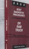 2003 Dodge Ram Truck Body Diagnostic Procedures Manual