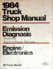 1984 Ford Truck Engine/Electronics and Emissions Diagnosis Shop Manual