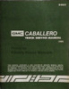 1982 GMC Caballero Service Manual