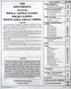 1982 GMC Caballero Service Manual Table of Contents