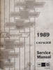 1989 Chevy Cavalier Service Manual