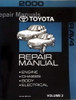 2000 Toyota RAV4 Factory Repair Manual Volume 1