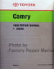 1989 Toyota Camry Repair Manual Volume 1 Engine