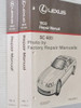 1992 Lexus SC400 Repair Manuals Volume 1, 2