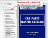 1973-1979 Ford Car Master Parts and Accessory Catalog Download