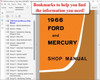 1966 Ford and Mercury Shop Manual 