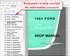 1964 Ford Thunderbird Shop Manual Download