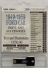 1949-1959 Ford Car Parts and Accessory Text and Illustration Catalog on USB