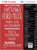 1957-1963 Ford Truck Van Bus Master Parts and Accessory Catalog on USB
