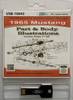 1965 Ford Mustang Part and Body Illustrations on USB