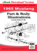 1965 Ford Mustang Part and Body Illustrations Download