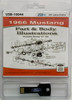 1966 Ford Mustang Part and Body Illustrations on USB