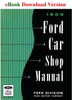 1959 Ford Car Shop Manual Download