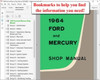 1964 Ford and Mercury Large Car Factory Shop Service Manual Download