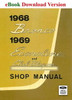 1968 Ford Bronco 1969 Econoline Van Club Wagon Shop Service Manual Download