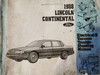 1988 Lincoln Continental Electrical & Vacuum Troubleshooting Manual