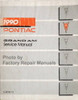 1990 Pontiac Grand Am Service Manual