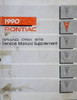 1990 Pontiac Grand Prix STE Service Manual Supplement