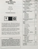 1983 Pontiac Parisienne Service Manual Table of Contents