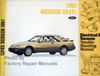 1985 Mercury Merkur XR4Ti Electrical & Vacuum Troubleshooting Manual