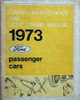 1973 Ford Owner Maintenance and Light Repair Manual