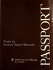 1995.5 Honda Passport Service Manual