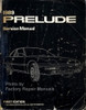 1989 Honda Prelude Service Manual