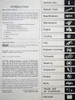 1985 Honda Prelude Service Manual Table of Contents