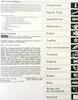 1991 Honda Civic CRX / Si Service Manual Table of Contents