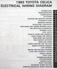 1983 Toyota Celica Electrical Wiring Diagrams Table of Contents