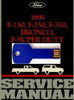 1995 Ford F150 F250 F350 Truck F-Super Duty Bronco Service Manual 3 Volumes on USB