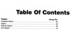1991 Ford Bronco, Econoline, F-Series Truck Shop Manual Table of Contents 2