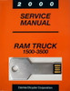 2000 Dodge Ram Truck 1500 2500 3500 Factory Service Manual