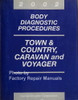 2002 Town & Country Caravan Voyager Body Diagnostic Procedures