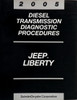 2005 Jeep Liberty Diesel Transmission Diagnostic Troubleshooting Procedures