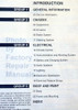 2000 Ford F250 F350 F450 F550 Super Duty Truck & Excursion Service Manuals Table of Contents One