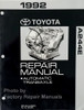 Toyota Paseo A244E Automatic Transmission Repair Manual