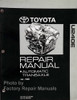 Toyota U240E Automatic Transmission Repair Manual