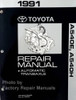 Toyota A540E A540EH Automatic Transaxle Repair Manual\n