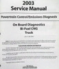 2003 Ford F150 Bi-Fuel CNG Powertrain Control/Emissions Diagnosis Service Manual