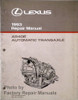 1993 Lexus A540E Automatic Transaxle Repair Manual\n