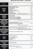 1980 Ford Light Truck Shop Manual Table of Contents 3