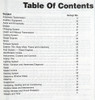 1991 Ford L-Series Truck Shop Manual Table of Contents