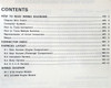 1987 Nissan Pulsar NX Wiring Diagrams Table of Contents