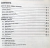 1993 Nissan Altima Wiring Diagrams Table of Contents