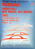 1993 Nissan Sentra and NX Wiring Diagrams