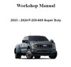 2024 Ford F250 F350 F450 F550 Super Duty Service Information 