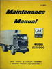 1959 GMC DLR 8000 Maintenance Manual 